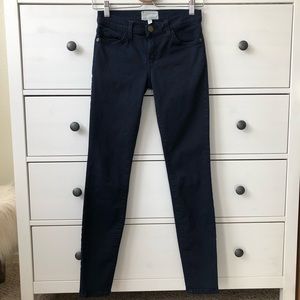 Current/Elliott The Ankle Skinny Navy Wash